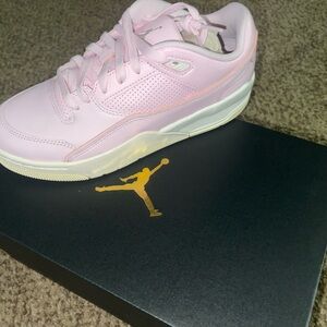 Jordan Flight Court GS Pink Foam Sneakers
